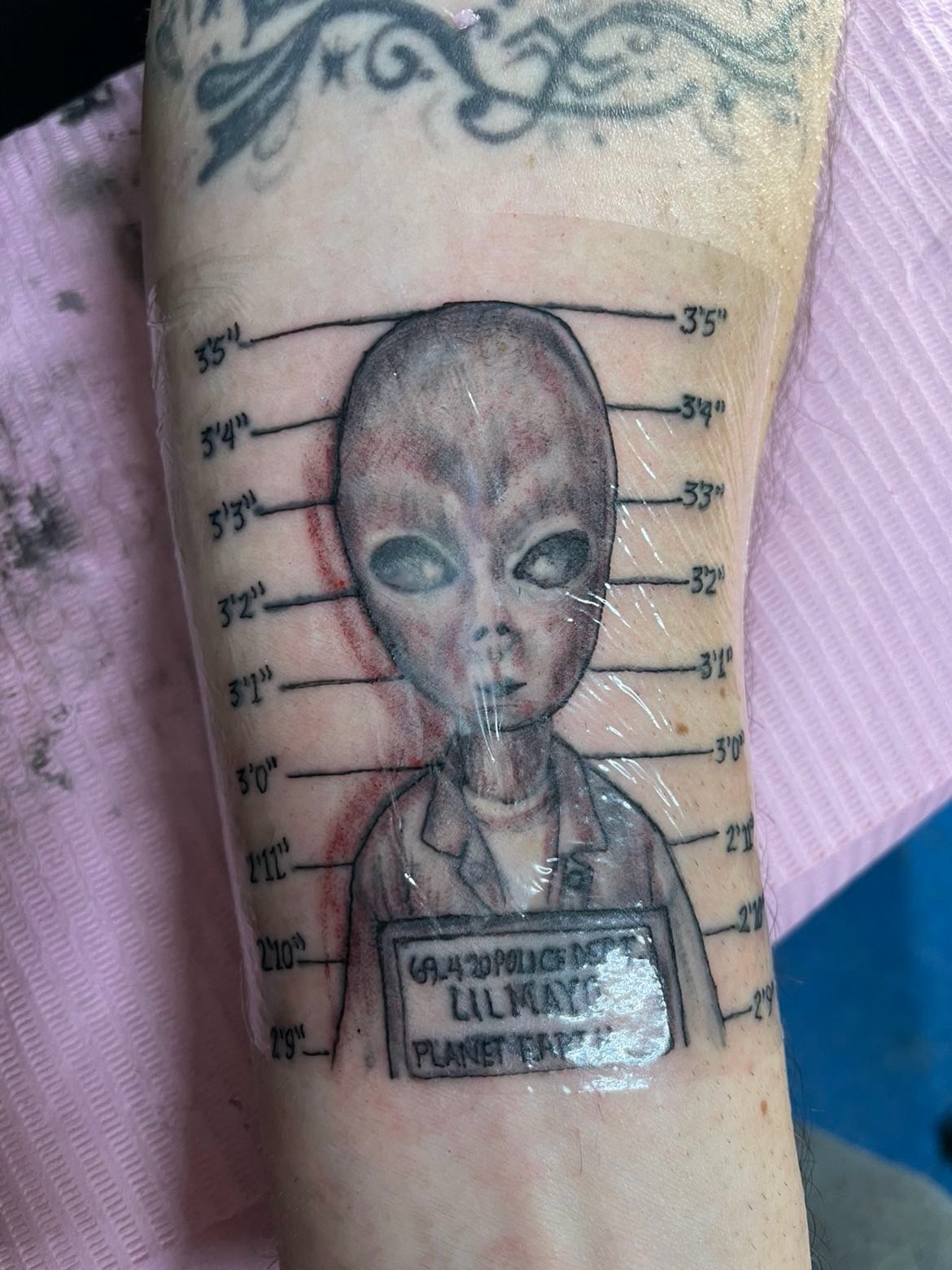 Alien Tattoo