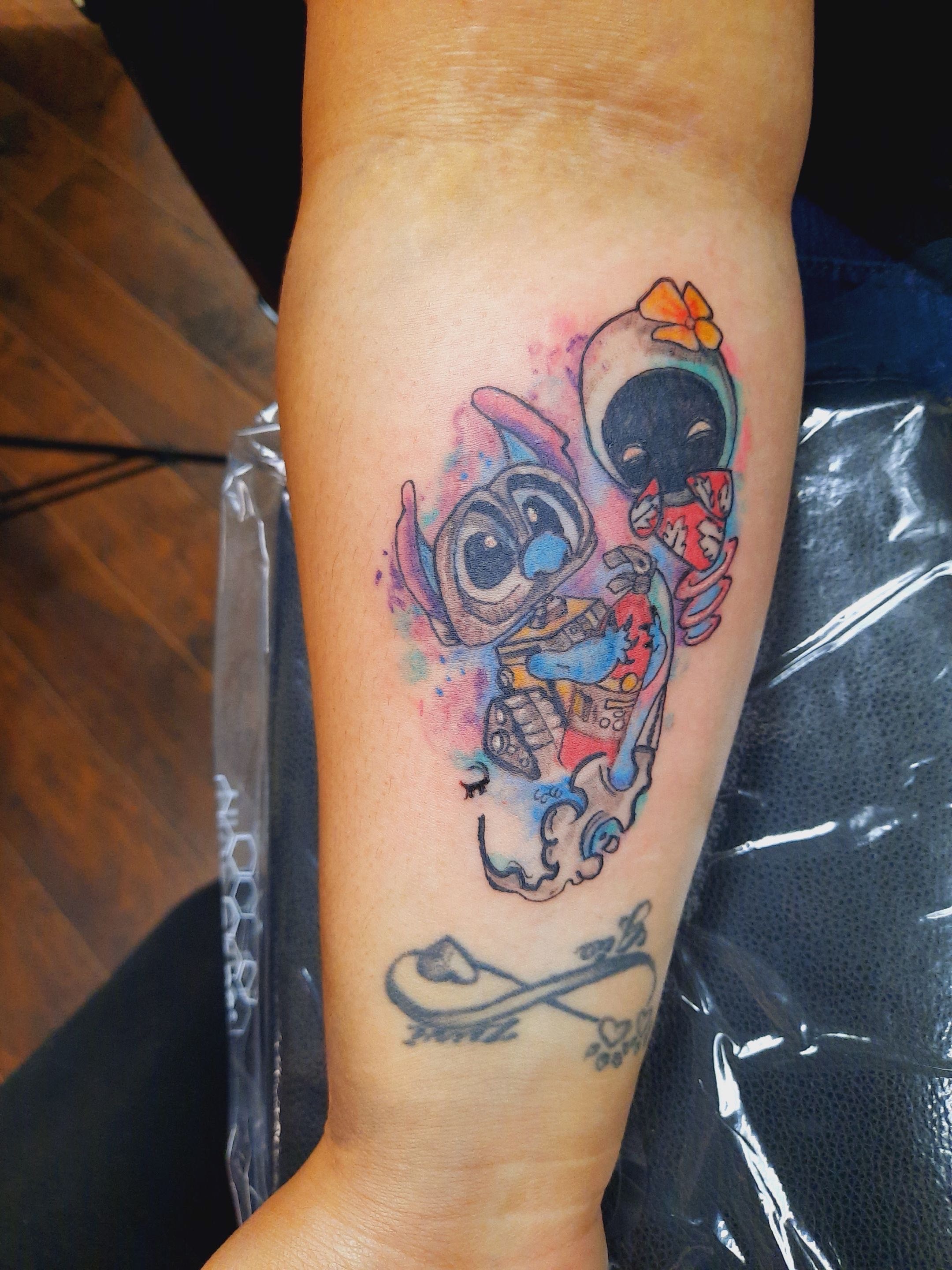 Color Character Tattoo