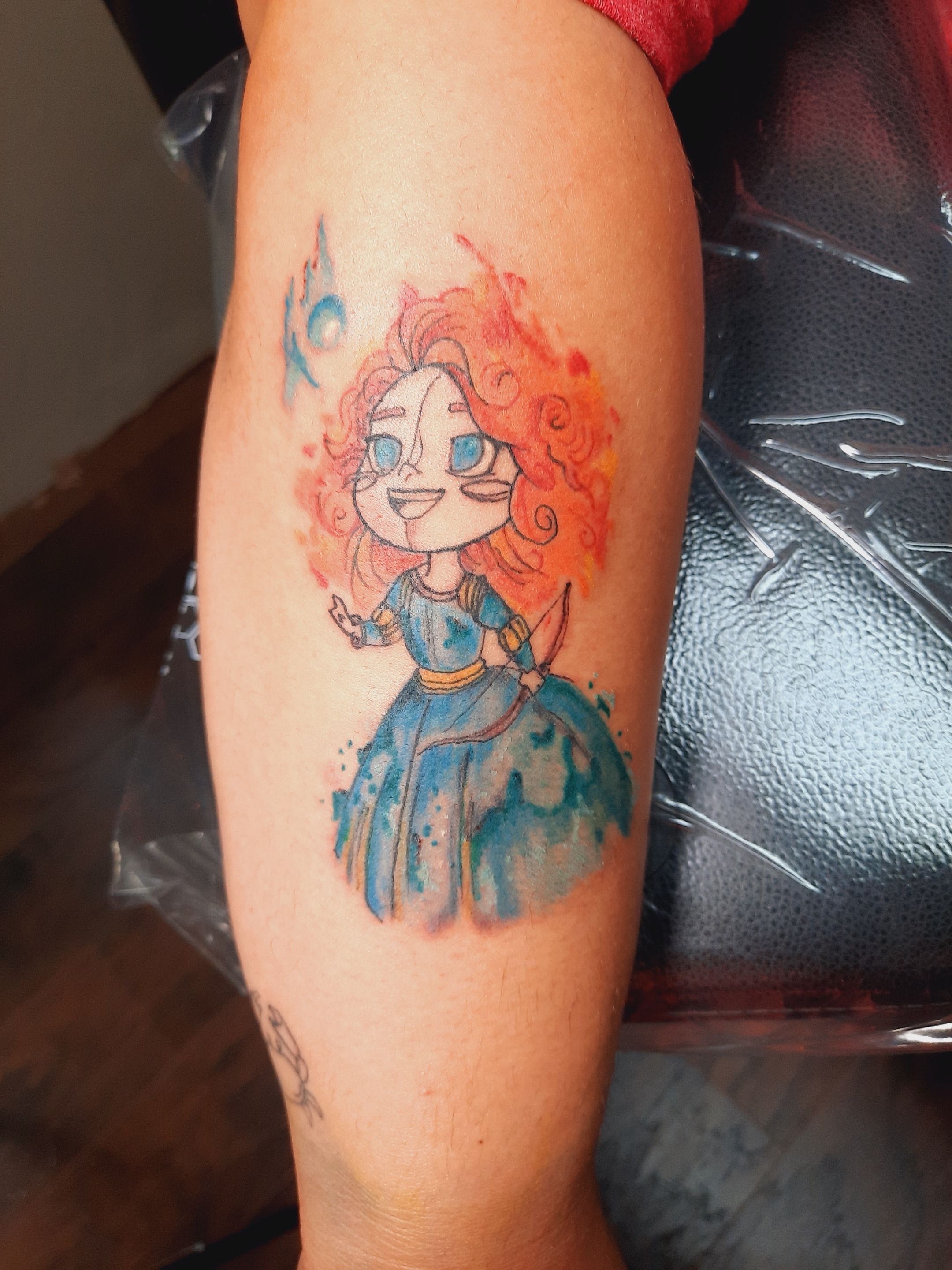 Color Girl Tattoo