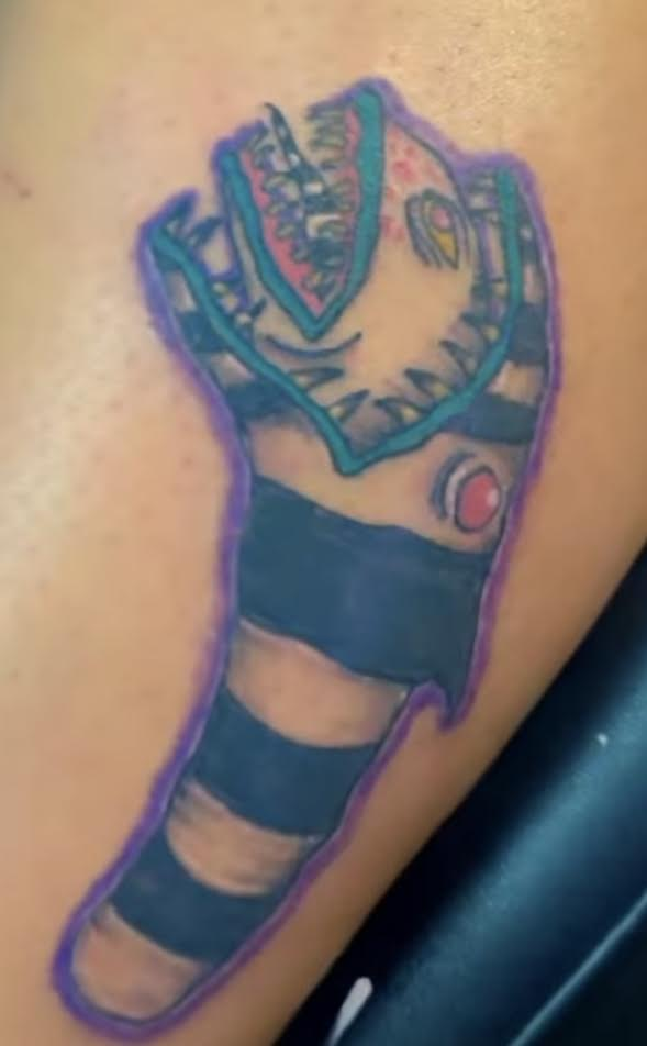 Heart Hand Tattoo