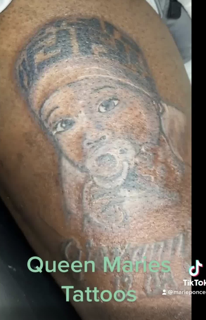 Baby Portrait Tattoo