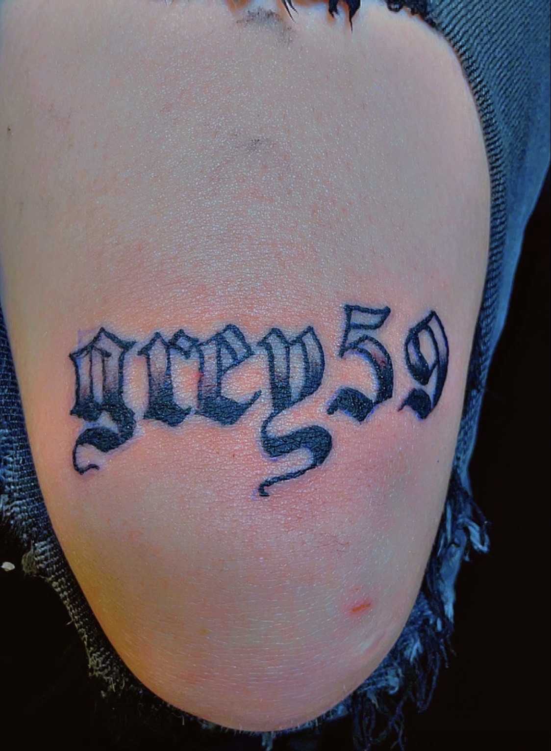 Black & Grey Tattoo