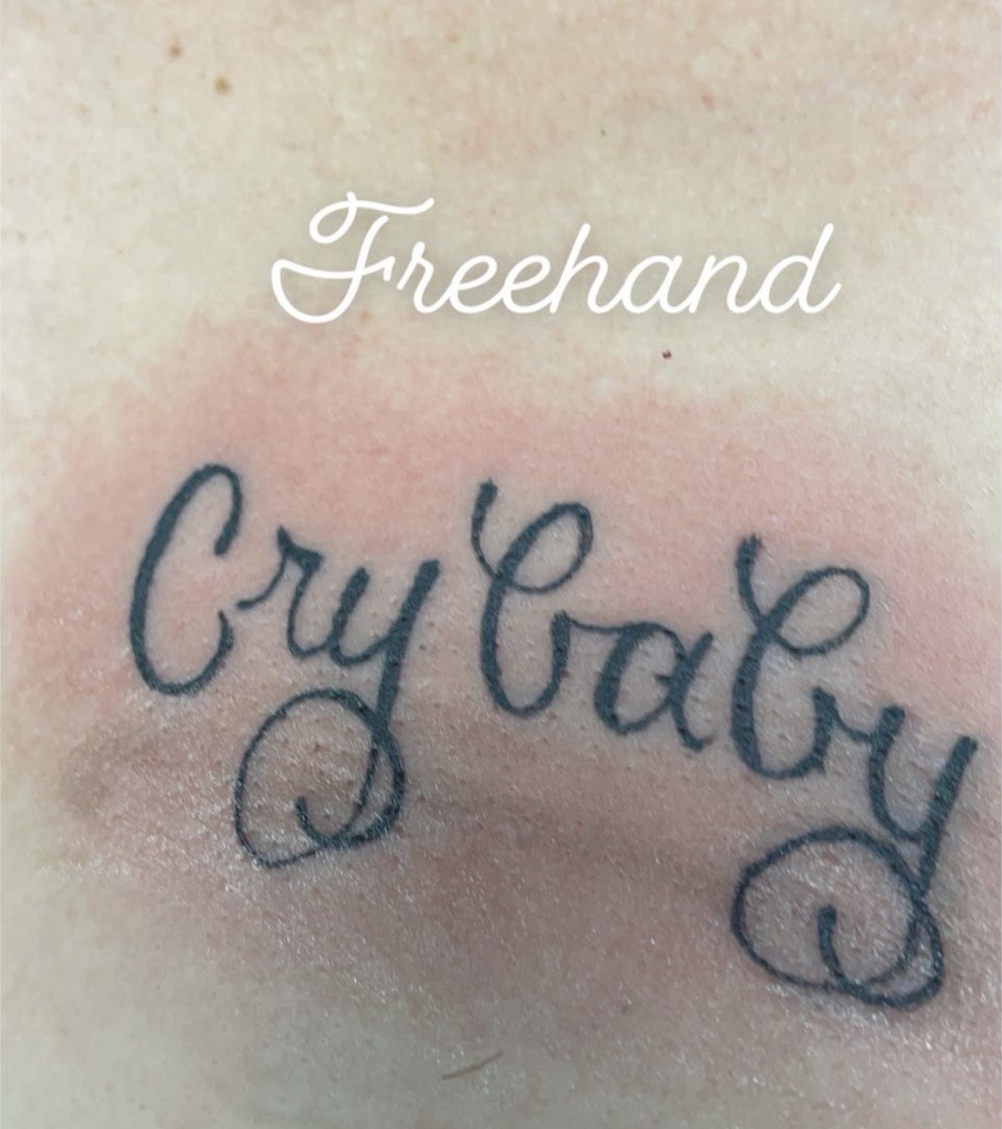Cry Baby Tattoo
