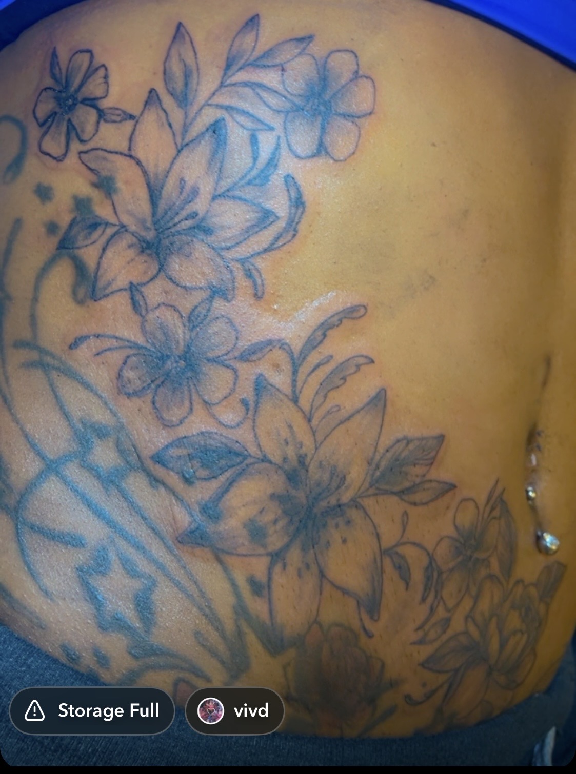 Floral Tattoo