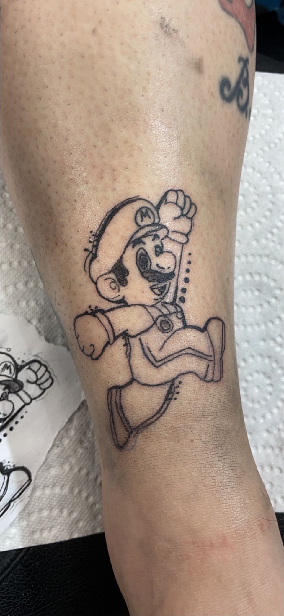 Mario Tattoo